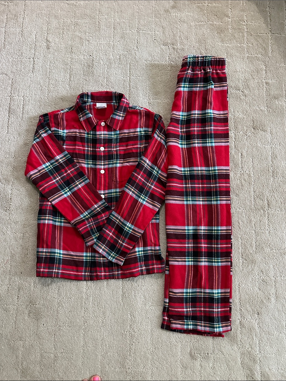 Lands End PJ Set size 10